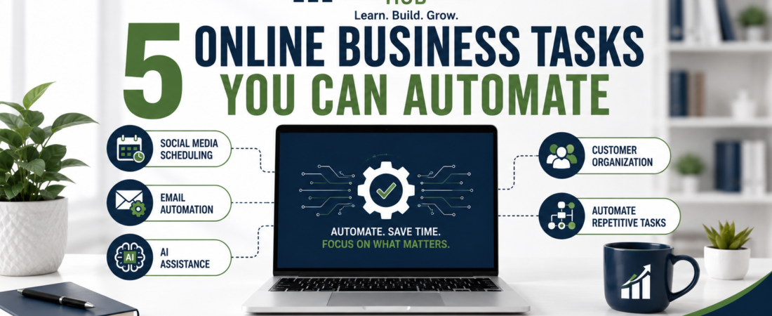 5 Online Business Tasks You Can Automate to Save Time