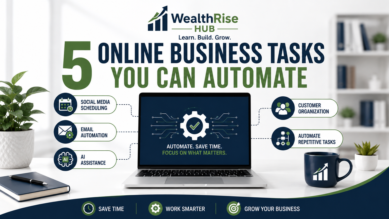 5 Online Business Tasks You Can Automate to Save Time