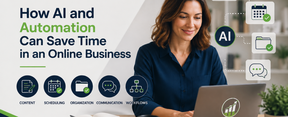 How AI and Automation Can Save Time in an Online Business