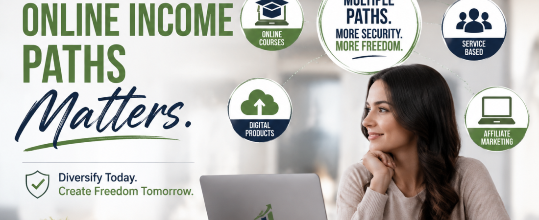 Why Having Different Online Income Paths Matters