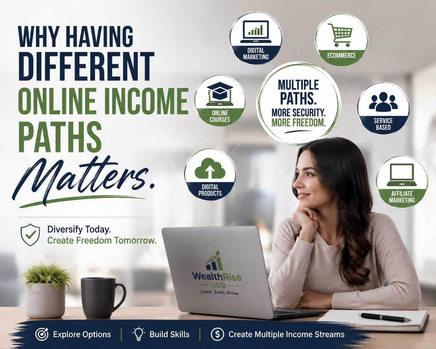 Why Having Different Online Income Paths Matters